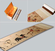 汉南馆藏书画复制博物馆书画复制服务