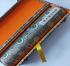 汉南书画装裱案例